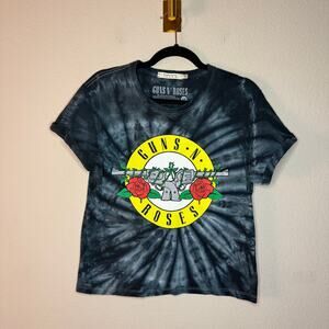 Alice + Olivia Guns N Roses Tie Dye Graphic Tee Size XS